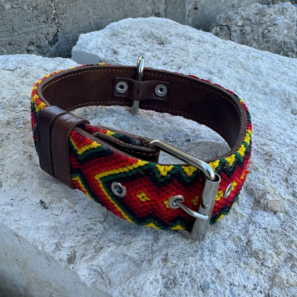 Artisan Leather Dog Collar